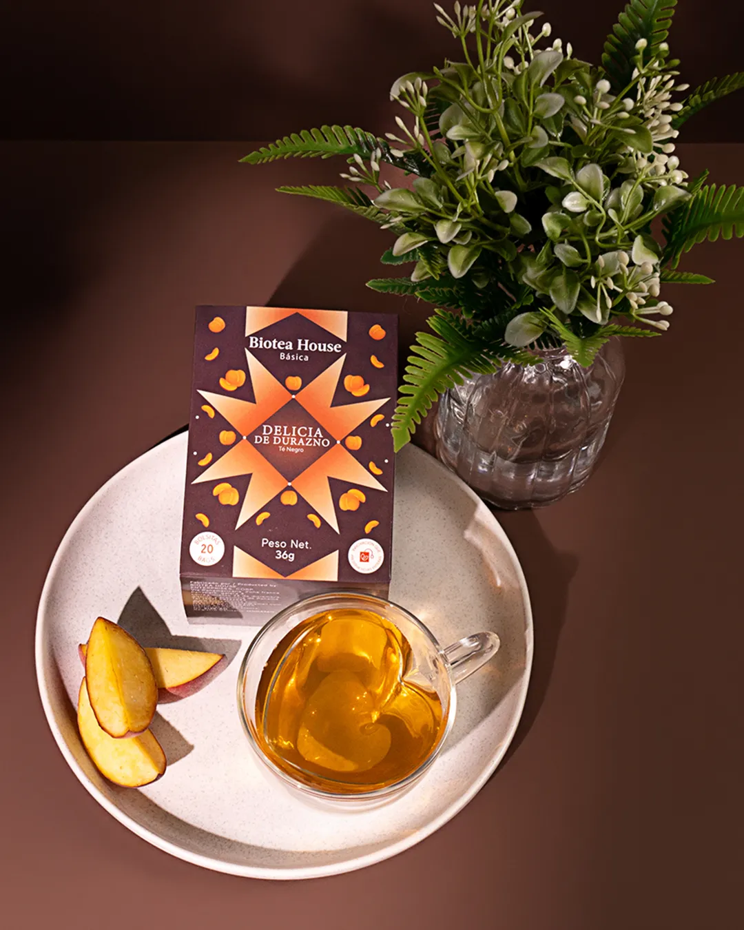 Caja de Delicia de Durazno, línea Básica de Biotea House