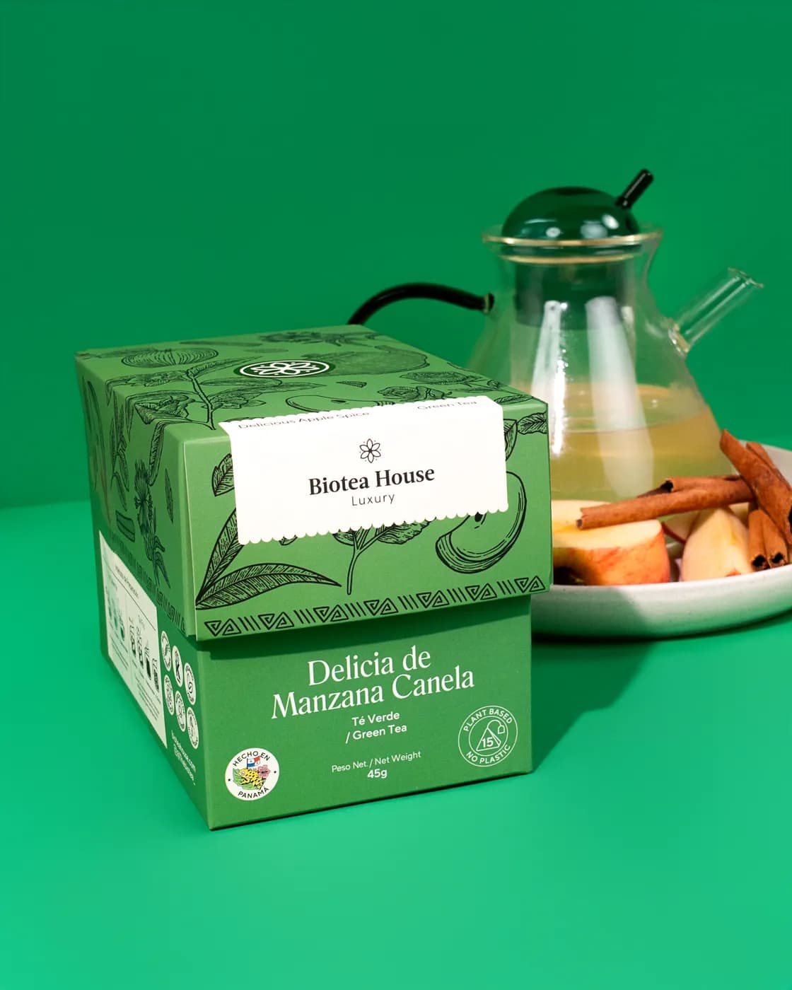Caja de Delicia de Manzana Canela, línea Luxury de Biotea House
