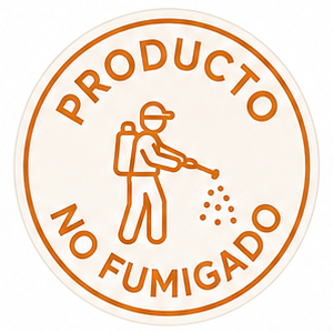 Sello oficial Producto no fumigado
